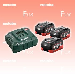 Metabo Basis-Set  5.5 Ah LiHD 3x Akkupack