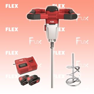 Flex MXE 18.0-EC/5.0 Set + WR2 120 2 Gang Akku-Rührwerk