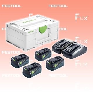 Festool SYS 18V 4x5,0/TCL 6 DUO Energie-Set