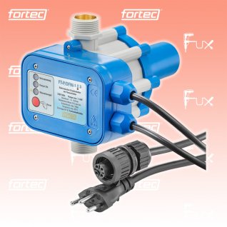 fortec FT-P/DFC-B Durchflusscontroller mit Anschlussstecker