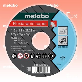 Metabo Metabo Trennscheibe Stahl 115 mm