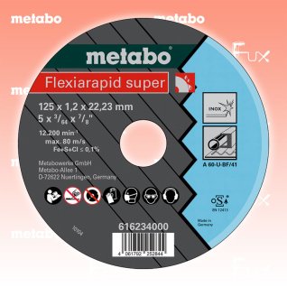 Metabo Metabo Trennscheibe Stahl 125 mm