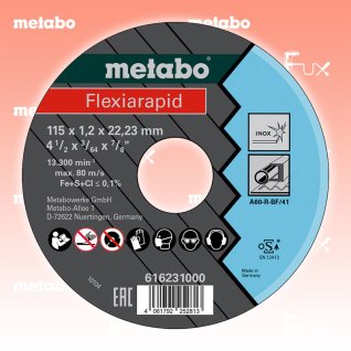 Metabo Metabo Trennscheibe Stahl 115 mm