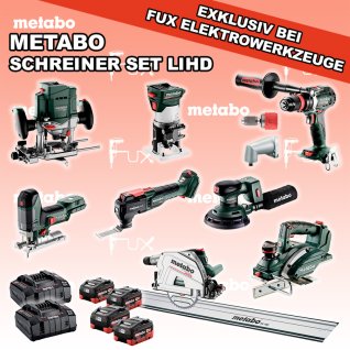 Metabo  Schreiner Set XXL LiHD