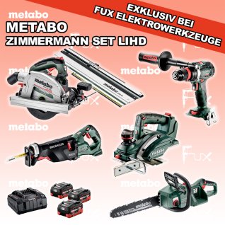 Metabo Zimmermann SET 4 LiHD
