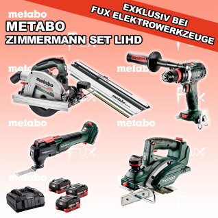 Metabo Zimmermann SET 6 LiHD