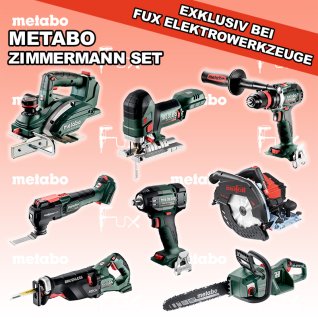 Metabo Zimmermann SET 8 SOLO