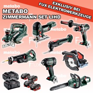 Metabo Zimmermann SET 8 LiHD