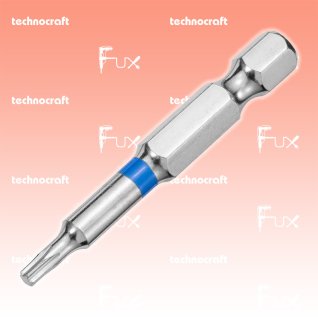 Technocraft T40 Torx-Bits mit Farbring blau, 50 mm, 10 Stück