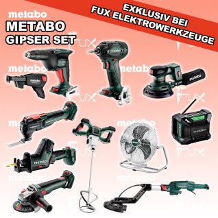 Metabo Gipser Set  8 SOLO