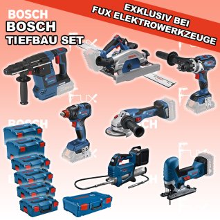 Bosch Professional Tiefbau Set 8 SOLO