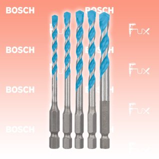 Bosch Professional HEX-9 MultiCons Bohrer SET 5 teilig