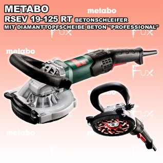 Metabo RSEV 19-125 RT "Professional" Betonschleifer SET4