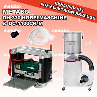 Metabo DH 330 Hobelmaschine &  DC-1100CK-M