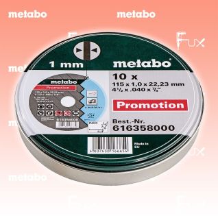 Metabo Trennscheiben Promotion 115 mm