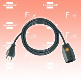 Verlängerungskabel Kupplung mit Funktionsleuchte 10m