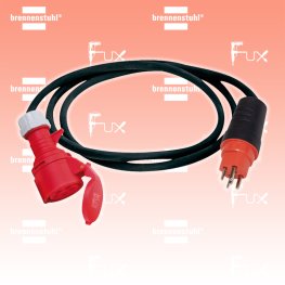 Adapterleitung T25 Stecker CEE Kupplung 400V/16A